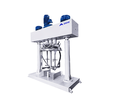 Multi-functional Tri-shaft Mixer (Hydraulic Lifting)