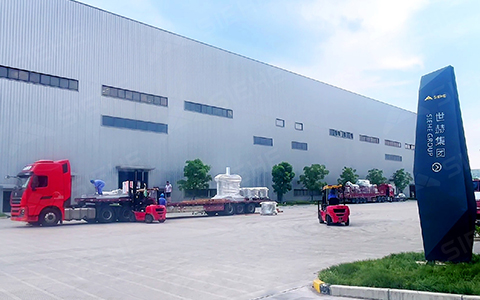 Silicone complete production line was successfully sent to Yichang, Hubei!