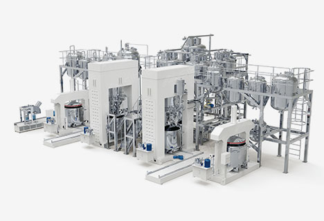 Two Components Fireproof Materials Production Line